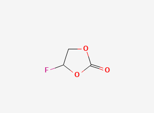 Two-dimensional chemical structure of 1,3-Dioxolan-2-one, 4-fluoro-