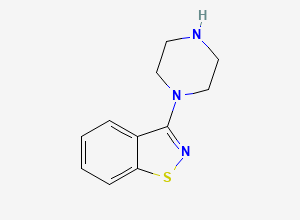Two-dimensional chemical structure of Ziprasidone EP Impurity A, CAS 87691-87-0