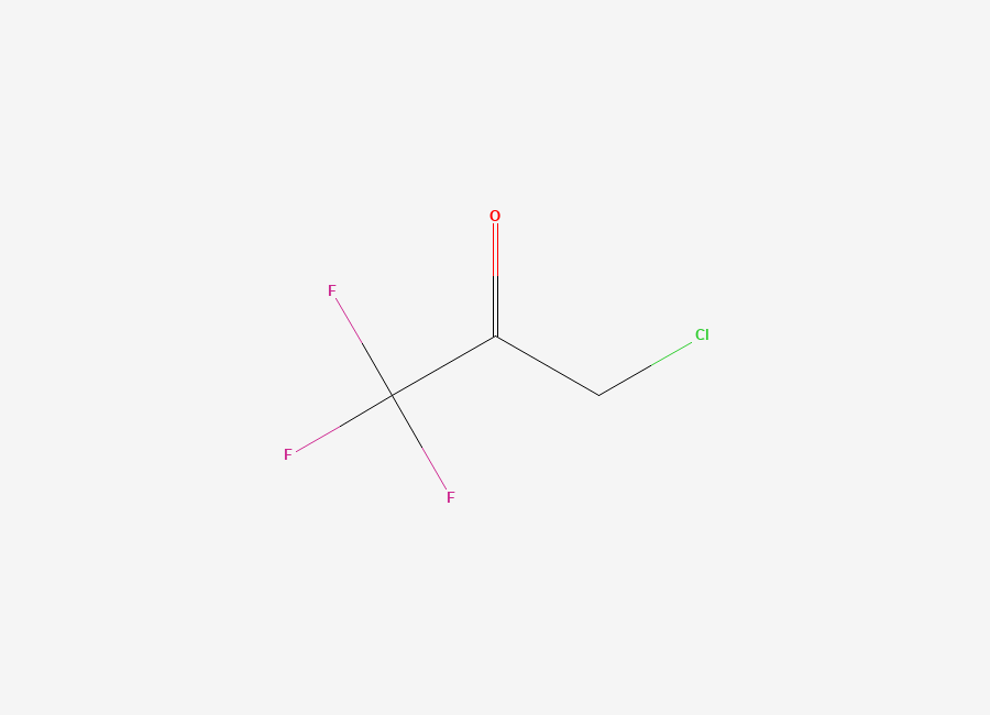 Two-dimensional chemical structure of 1-Chloro-3,3,3-trifluoroacetone