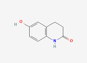 Two-dimensional chemical structure of Cilostazol Related Compound A, CAS 54197-66-9