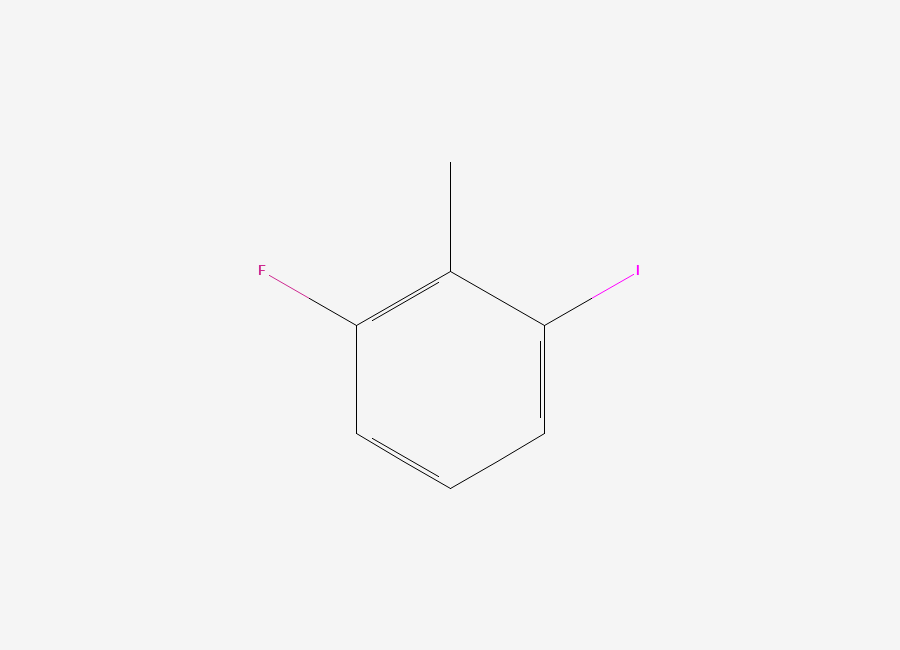 Two-dimensional chemical structure of 2-Fluoro-6-iodotoluene