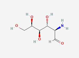 Two-dimensional chemical structure of aldehydo-D-galactosamine