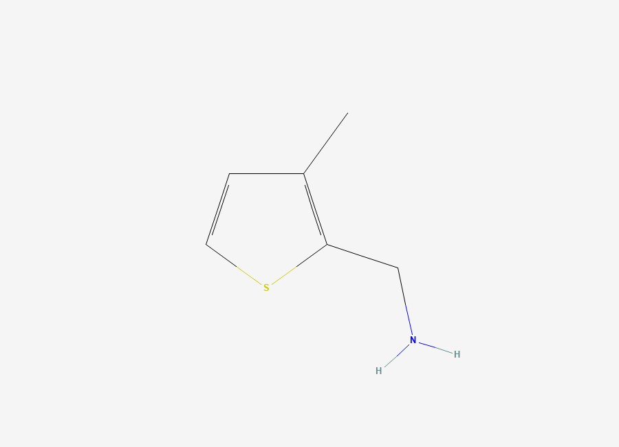 Two-dimensional chemical structure of (3-Methylthiophen-2-yl)methanamine