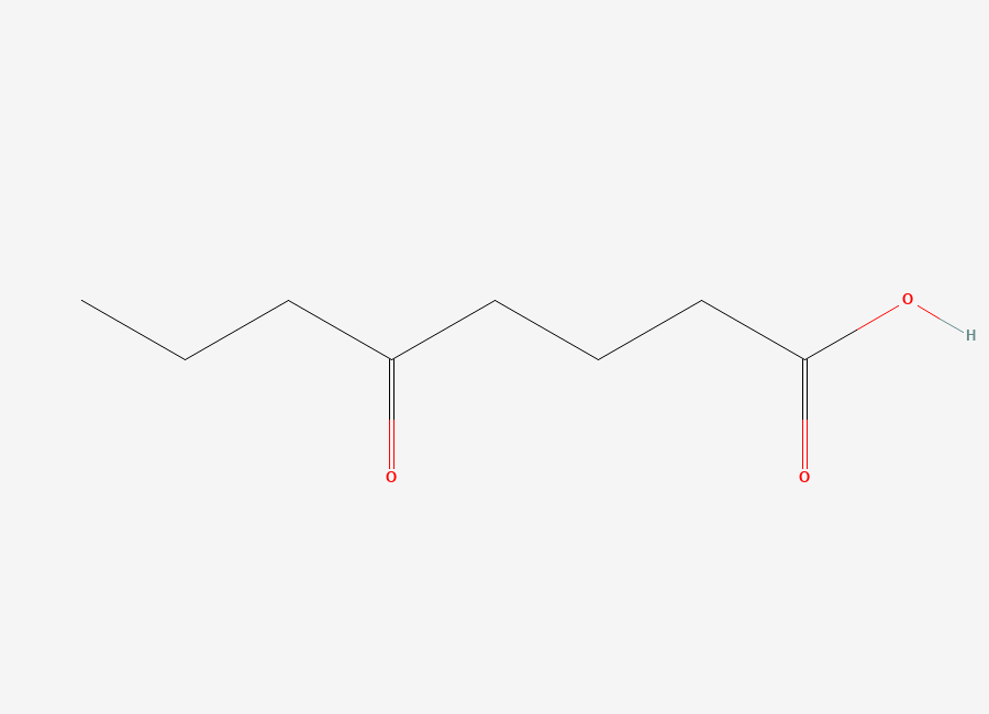 Two-dimensional chemical structure of 5-Oxooctanoic acid