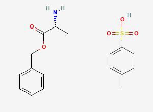 Two-dimensional chemical structure of D-Alanine, phenylmethyl ester, 4-methylbenzenesulfonate (1:1)