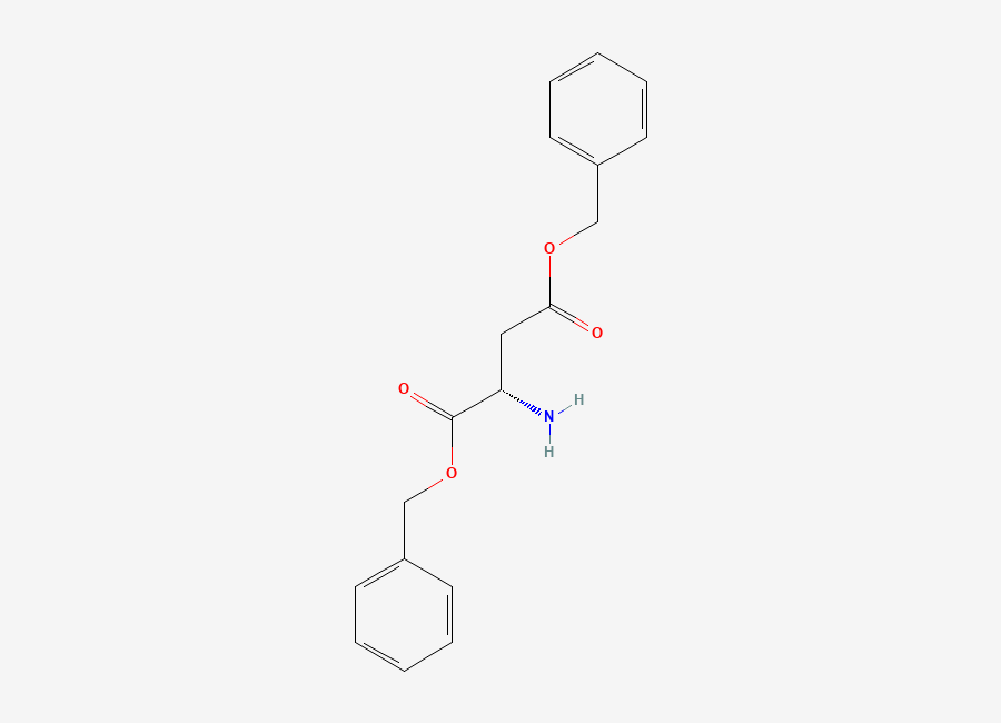 Two-dimensional chemical structure of (S)-Dibenzyl 2-aminosuccinate