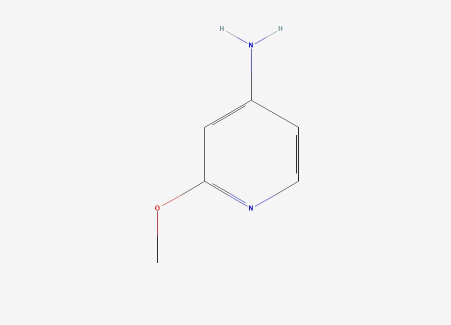 Two-dimensional chemical structure of 2-Methoxypyridin-4-amine