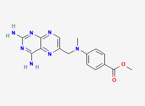 Two-dimensional chemical structure of DAMPA Methyl Ester, CAS 23853-09-0
