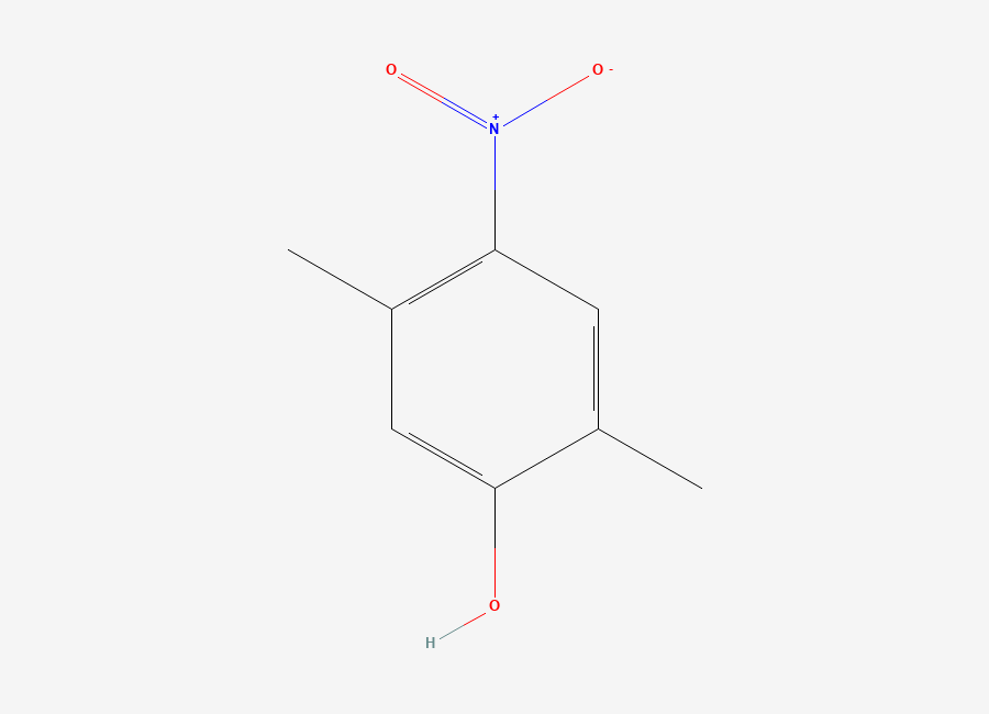 Two-dimensional chemical structure of 2,5-Dimethyl-4-nitrophenol