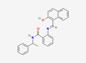 Two-dimensional chemical structure of Sirtinol