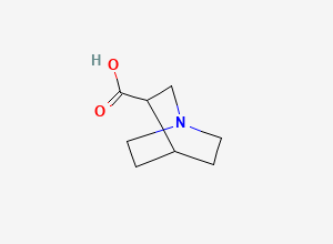 Two-dimensional chemical structure of Quinuclidine-3-carboxylic acid