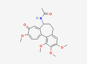 Two-dimensional chemical structure of Thiocolchicoside EP Impurity A/Colchicine, CAS 64-86-8
