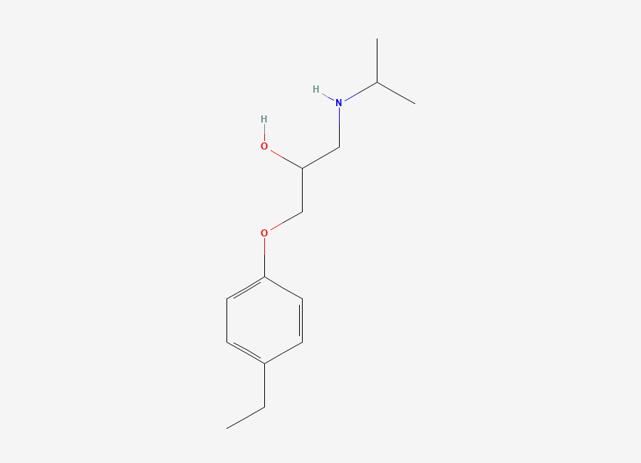 Two-dimensional chemical structure of Betaxolol EP Impurity A / Betaxolol Related Compound A (Free Base), CAS 67193-95-7