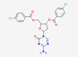 Two-dimensional chemical structure of Decitabine related Compound B, CAS 1034301-08-0