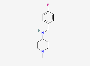 Two-dimensional chemical structure of Pimavanserin Amine Impurity, CAS 359878-47-0