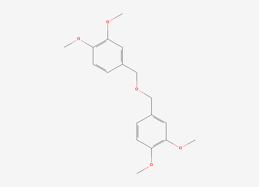 Two-dimensional chemical structure of Diveratryl ether