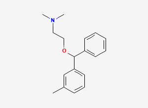 Two-dimensional chemical structure of Orphenadrine Related Compound E, CAS 21945-86-8