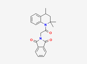 Two-dimensional chemical structure of ML SA1