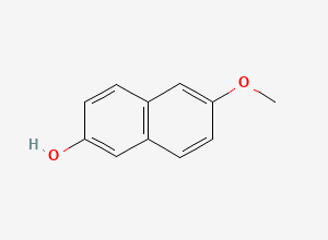 Two-dimensional chemical structure of Naproxen EP Impurity H, CAS 5111-66-0