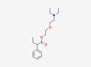 Two-dimensional chemical structure of Butamirate