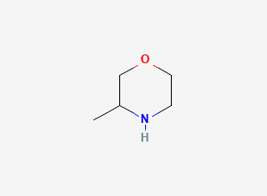 Two-dimensional chemical structure of 3-Methylmorpholine