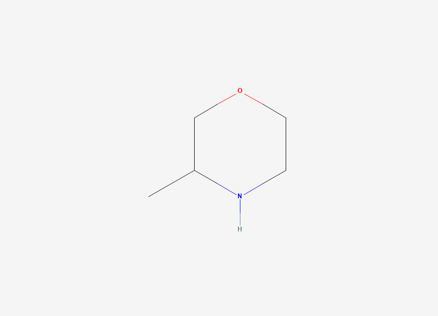 Two-dimensional chemical structure of 3-Methylmorpholine