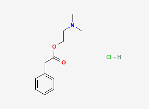 Two-dimensional chemical structure of Cyclopentolate EP Impurity C, CAS 113079-81-5