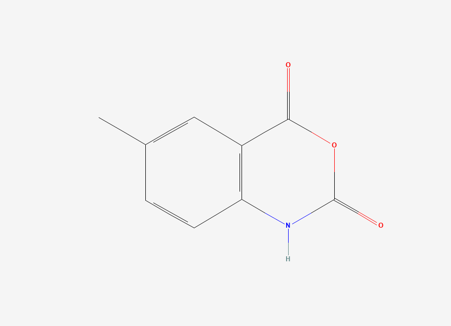 Two-dimensional chemical structure of 5-Methylisatoic anhydride