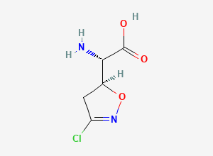 Two-dimensional chemical structure of Acivicin