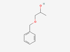 Two-dimensional chemical structure of 1-(Benzyloxy)propan-2-ol