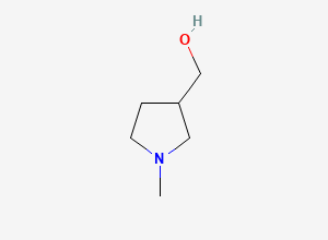 Two-dimensional chemical structure of (1-Methylpyrrolidin-3-yl)methanol
