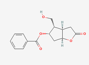Two-dimensional chemical structure of Tafluprost Impurity 23