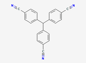 Two-dimensional chemical structure of Letrozole EP Impurity B, CAS 113402-31-6