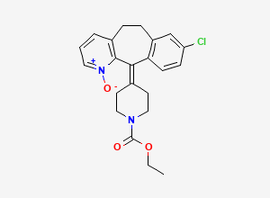 Two-dimensional chemical structure of Loratadine N-Oxide, CAS 165739-62-8