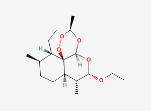 Two-dimensional chemical structure of Arteether
