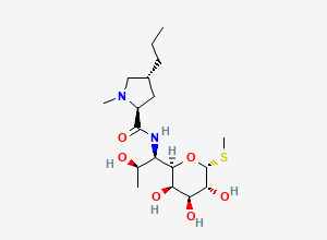 Two-dimensional chemical structure of Clindamycin Phosphate EP Impurity A, CAS 154-21-2