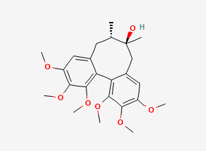 Two-dimensional chemical structure of Schisandrin