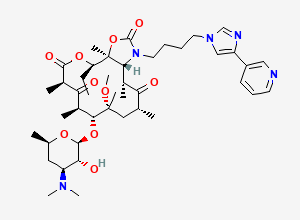 Two-dimensional chemical structure of Telithromycin