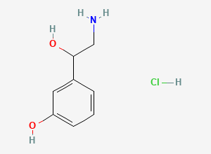 Two-dimensional chemical structure of Phenylephrine EP Impurity A, CAS 4779-94-6