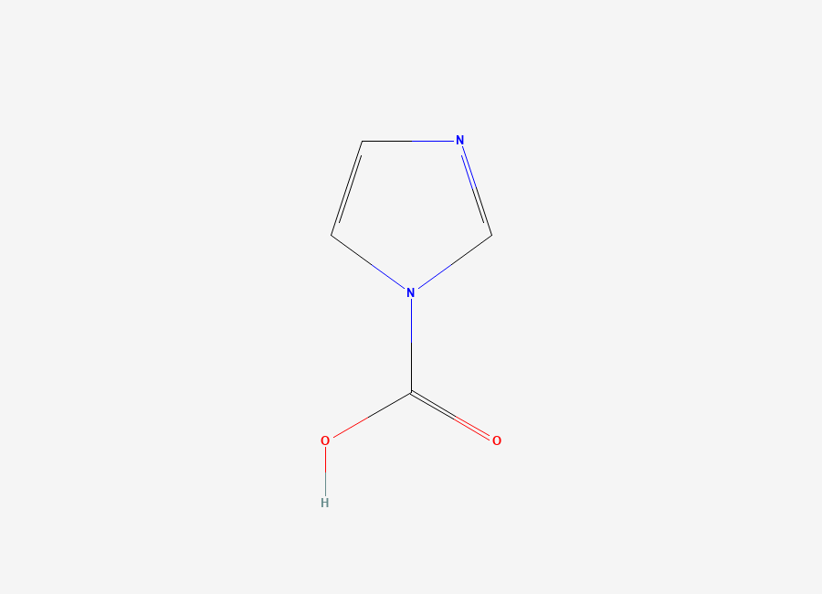 Two-dimensional chemical structure of 1H-imidazole-1-carboxylic acid