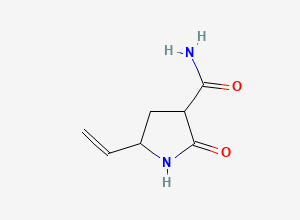 Two-dimensional chemical structure of Vigabatrin EP Impurity C, CAS 71107-19-2