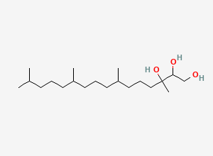 Two-dimensional chemical structure of Phytantriol
