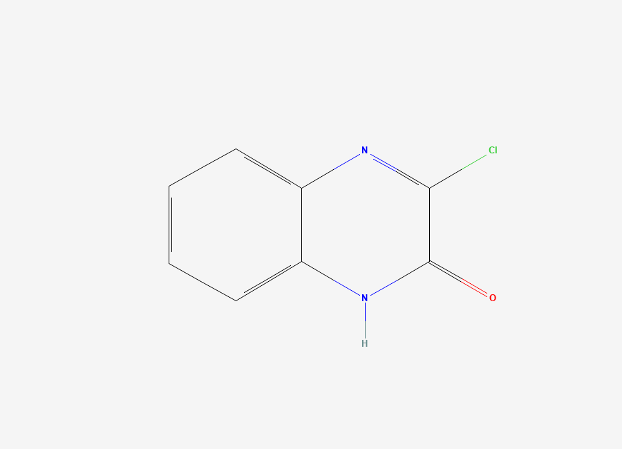 Two-dimensional chemical structure of 3-Chloroquinoxalin-2-ol