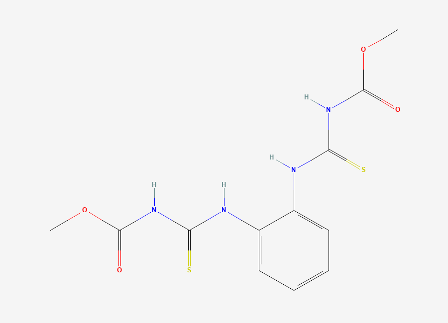 Two-dimensional chemical structure of Thiophanate-Methyl