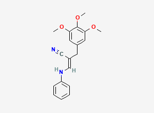Two-dimensional chemical structure of Trimethoprim EP Impurity I, CAS 30078-48-9
