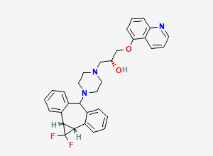 Two-dimensional chemical structure of Zosuquidar
