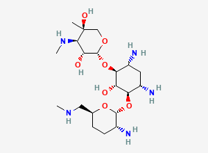 Two-dimensional chemical structure of Micronomicin