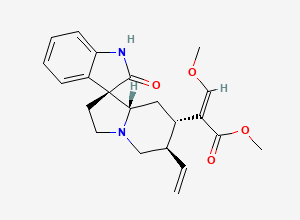 Two-dimensional chemical structure of Isocorynoxeine