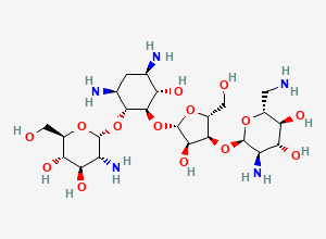 Two-dimensional chemical structure of Neomycin Sulfate EP Impurity F/ Framycetin EP Impurity F/ Paromomycin II, CAS 51795-47-2