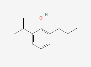 Two-dimensional chemical structure of Propofol EP Impurity O / Propofol BP Impurity O, CAS 74663-48-2